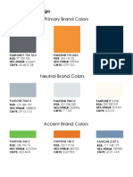 Primary Brand Colors: Branding and Logo