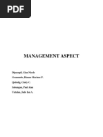 Management Aspect