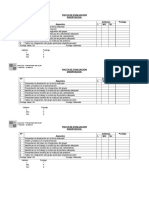 Pauta de Evaluación Disertación, Carbohidratos y Proteinas