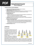 Guía de Aprendizaje No.1 - Implementar La Estructura de La Red