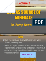 Lecture 3 Soil As Source of Minerals