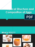 Physical Structure and Composition of Eggs