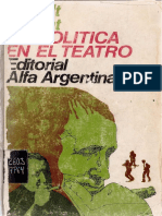 (Bertolt Brecht) La Politica en El Teatro