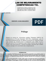 Competencias TIC para El Desarrollo Profesional Docente.