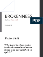 Brokenness: Key Verse