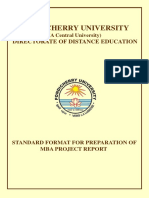 Pondicherry University: Directorate of Distance Education