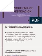 Problema e Hipótesis