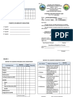 Parent/Guardian'S Signature: Attendance Record Department of Education