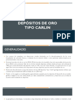 Depósitos de Oro Tipo Carlin