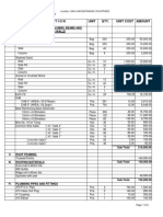 Andaya Cortez: NO. Description Unit Qty. Unit Cost Amount