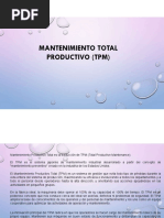 Mantenimiento Total Productivo (TPM)