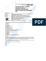 NBR 10441 - Produtos de Petroleo - Liquidos Transparentes e Opacos - Determinacao Da Viscosidade PDF