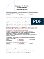 Exercício de Revisão - Gabarito