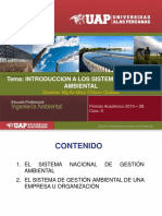 Introduccion A Los Sistemas de Gestion Ambiental