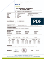 Certificasdo de Calibracion PM10