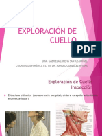 Exploración de Cuello