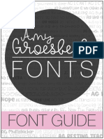 AGFont Guide