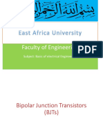 Bipolar Junction Transistors