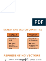 1 Vectors, Components, Operation On Vectors, Unit Vectors