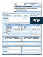 Request Form Office of The OMB