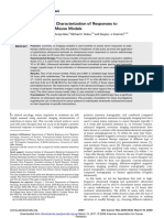 Quantitative Ultrasound Characterization of Responses To Radiotherapy in Cancer Mouse Models