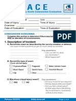 Military Acute Concussion Evaluation Pocket Card Feb2012