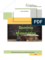 Manual Dominio Matemático