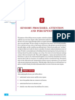 Sensory Processes: Attention and Perception: Module