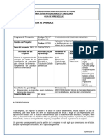 Gfpi-F-019 Guia de Aprendizaje No. 1 Ejecutar Planes de Mercadeo