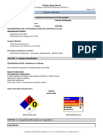 Calcium Carbonate SDS