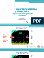 Breve Tutorial para Jugar Con Las Tablas y Microbit