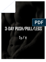 Push:Pull:Legs