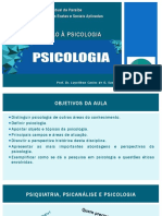 Aula 1 - Introdução À Psicologia