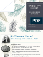 Garden City Concept - : Sir Ebenezer Howard