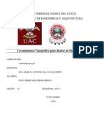 Levantamiento Topografico para Diseñar Un Sistema de Riego