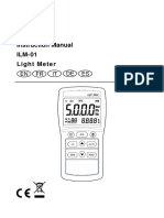 Instruction Manual Ilm-01 Light Meter: FR EN IT DE ES