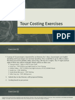 Tour Costing Exercises (Philippines)