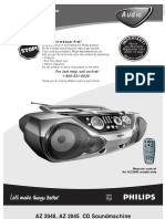 Philips AZ 2040 Owners Manual PDF