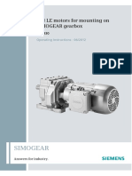 SIMOGEAR Installation and Operating Instructions - Motor4 - 9