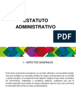 FUNCION PUBLICA ESTATUTO ADMINISTRATIVO (Parte 1)