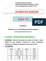 Aula 14 - Tecnologia Do Açúcar - 2019.1