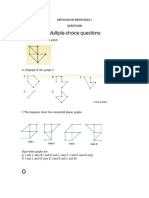 Multiple-Choice Questions: Revision On Networks 2 Questions