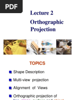 Lecture 2 Orthographic Projection