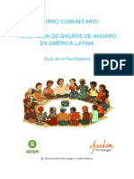 789 Formacion de Grupos de Ahorro-Guia de La Facilitadora