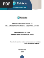 Resenha Critica - Analise Das Demonstrações Contabéis