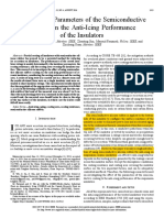 Effect of The Parameters of The Semiconductive Coating On The Anti-Icing Performance of The Insulators