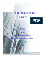 Calibration Spectrophotometer PDF