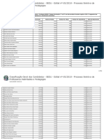 Classificação Geral - Superintendência Regional de Educação de Cariacica PDF