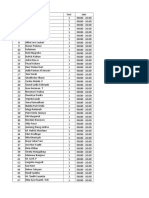 Daftar Nama Penerimaan KSR