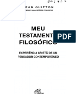 Meu Testamento Filosófico